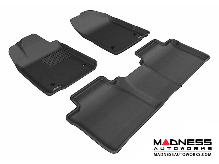 Lexus ES350 Floor Mats (Set of 3) - Black by 3D MAXpider